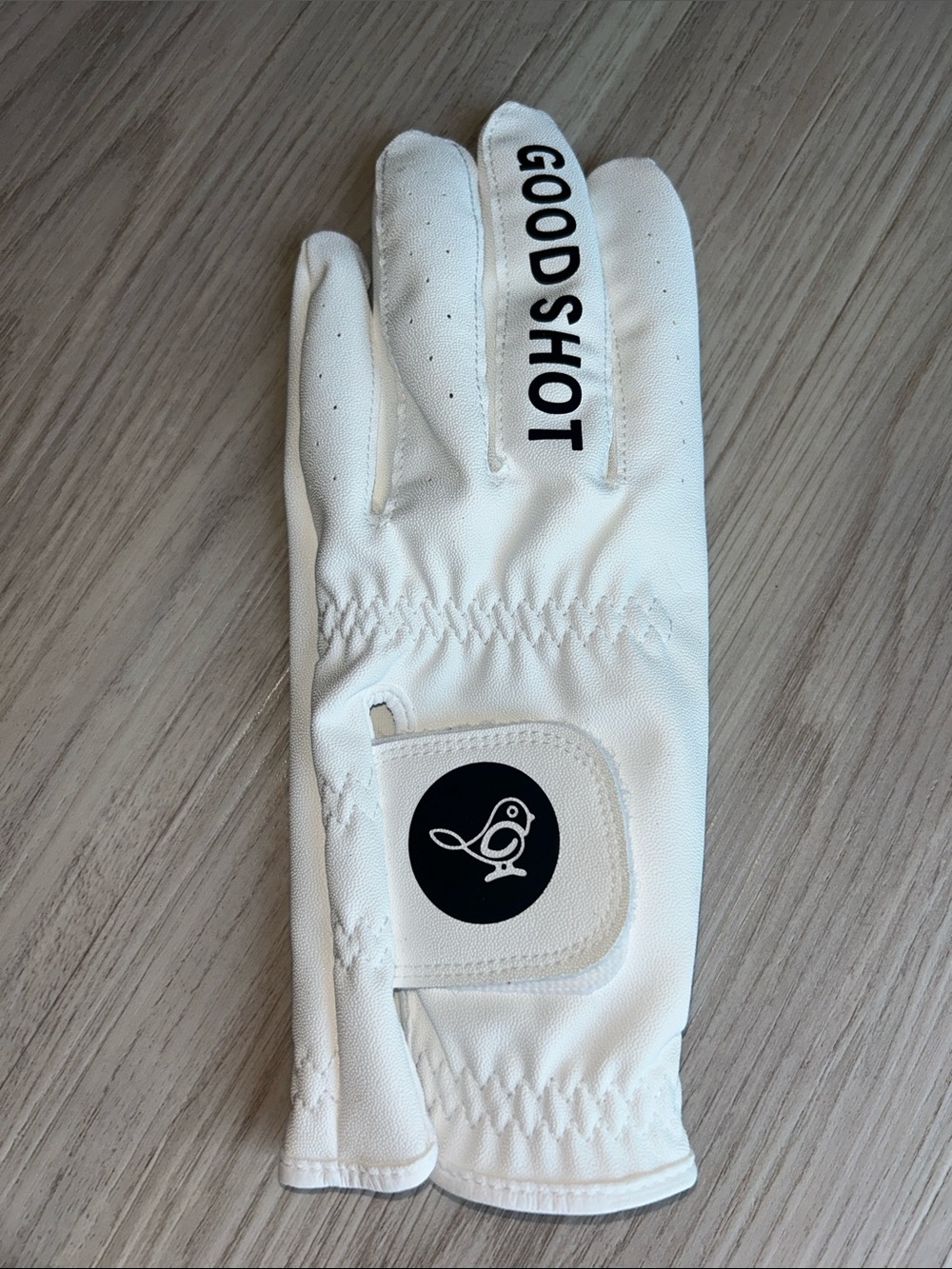 Good Shot Golf Glove Logo NWOT Left Handed Durable Breathable Athletic Sporty